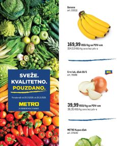 Metro - Sveže. Kvalitetno. Pouzdano.