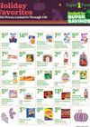 Super 1 Foods - Holiday Favorites