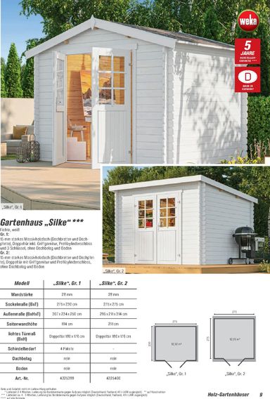 Prospekt toom - Toom - Gartenhäuser & Carports gültig ab 01.03. bis 31.12. - seite 9