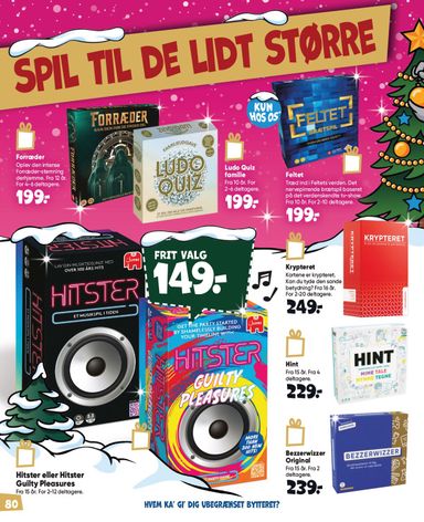 Brochurer Bilka - Bilka - Billies bedste legetøjskatalog gyldig fra 09.10. til 31.12. - side 80