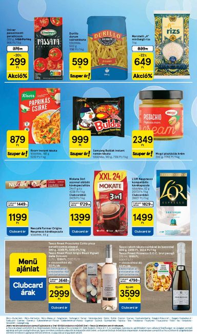Akciós újság Tesco - Tesco érvényes 10.29.-tól 11.04.-ig - 19 oldal
