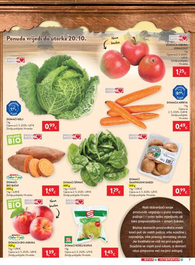 Katalog SPAR - SPAR vrijedi od 14.10. do 20.10. - stranica 11