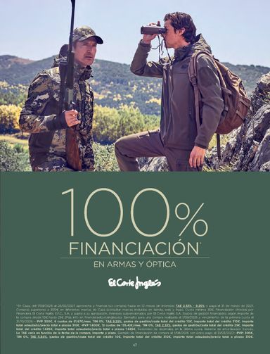 Folleto El Corte Inglés - El Corte Inglés - La Caza del 10/09 al 31/12 - página 47