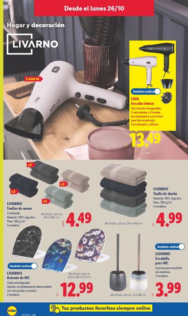 Folleto Lidl - Lidl - Bazar Canarias del 26/10 al 01/11 - página 8