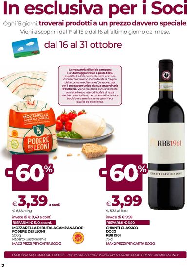Volantino Coop Firenze - Coop Firenze - Mini valido dal 15/10 al 28/10 - pagina 2
