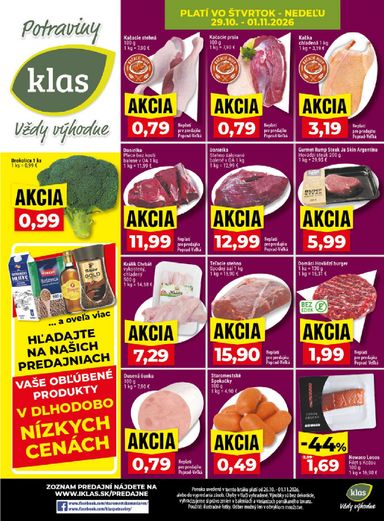 Leták Klas - Klas od 26.10. do 01.11. - strana 25