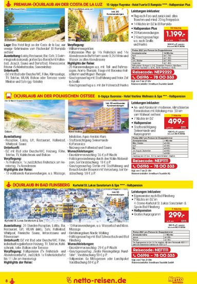 Prospekt Netto - Netto Marken Discount - Reisen gültig ab 15.10. bis 31.10. - seite 8