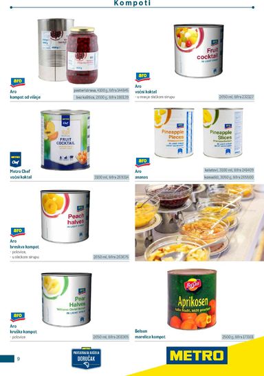 Katalog Metro - Metro - Poslovna rješenja - Doručak vrijedi od 01.01. do 31.12. - stranica 9