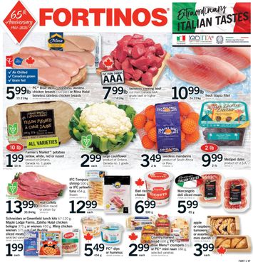 Flyer Fortinos - Fortinos valid since 10-22 until 10-28 - page 1