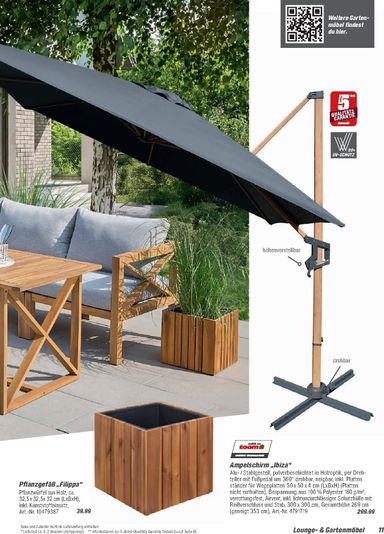 Prospekt toom - Toom - Gartenmöbel & Solar-Leuchten gültig ab 01.03. bis 31.12. - seite 11