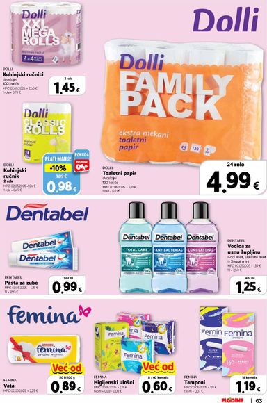 Katalog Plodine - Plodine - Vrijedni kupovine vrijedi od 22.10. do 04.11. - stranica 63