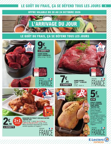 Catalogue E.Leclerc - E.Leclerc - Express valable dès le 20/10 au 31/10 - page 5