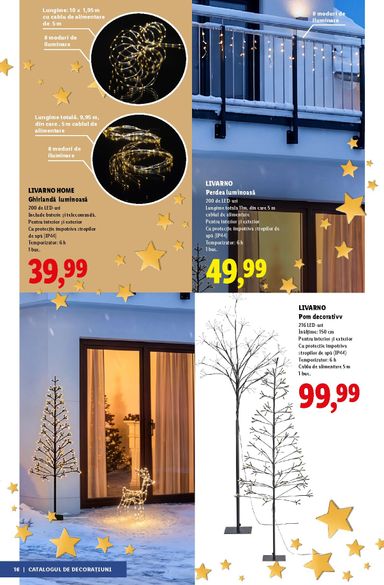 Catalogul Lidl - Lidl - Decorațiuni de la 05.11. până la 31.12. - pagina 16