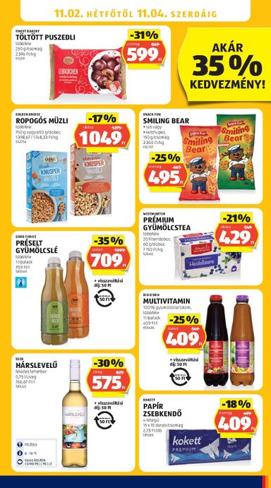 Akciós újság Aldi - Aldi érvényes 10.29.-tól 11.04.-ig - 37 oldal