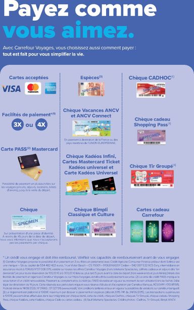 Catalogue Carrefour - Carrefour - Séjours & Circuits valable dès le 14/08 au 31/03 - page 59