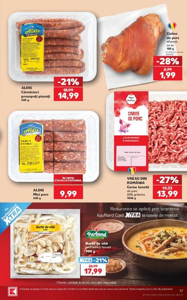 Catalogul Kaufland - Kaufland de la 28.10. până la 03.11. - pagina 17