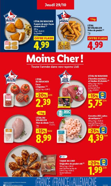 Catalogue Lidl - Lidl valable dès le 29/10 au 04/11 - page 11