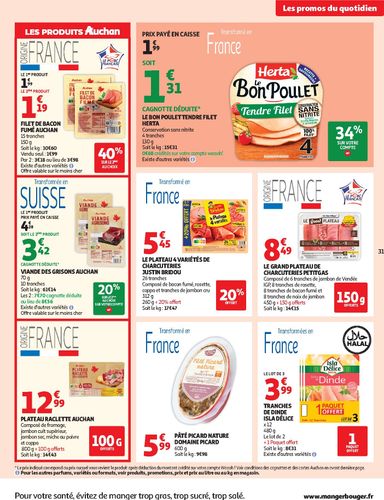 Catalogue Auchan - Auchan - Café, automne hypers valable dès le 06/10 au 18/10 - page 31