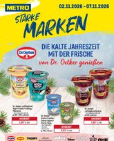 Metro - Starke Marken-Prospekt gültig ab Montag 02.11.2026