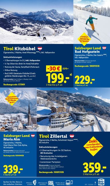 Lidl-Flugblatt - Lidl - Reise-Highlights gültig ab 14.10. bis 15.11. - seite 5