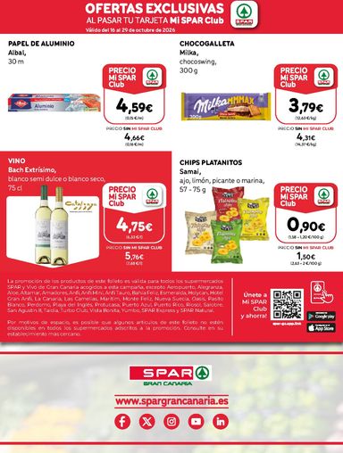 Folleto SPAR - SPAR - Club del 16/10 al 29/10 - página 4