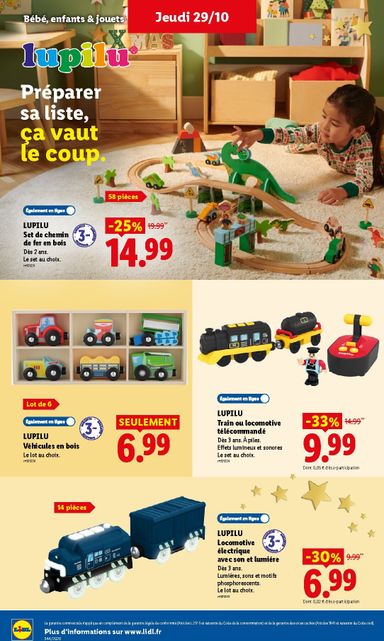 Catalogue Lidl - Lidl valable dès le 29/10 au 04/11 - page 40