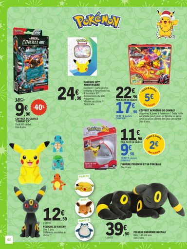 Catalogue E.Leclerc - E.Leclerc - Jouets valable dès le 13/10 au 05/12 - page 62