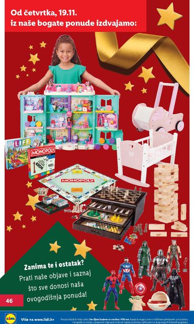 Katalog Lidl - Lidl - Čarolija darivanja vrijedi od 04.11. do 31.12. - stranica 46