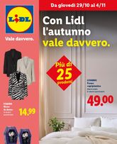Lidl - L' autunno che vale davvero. valido da giovedì 29/10/2026