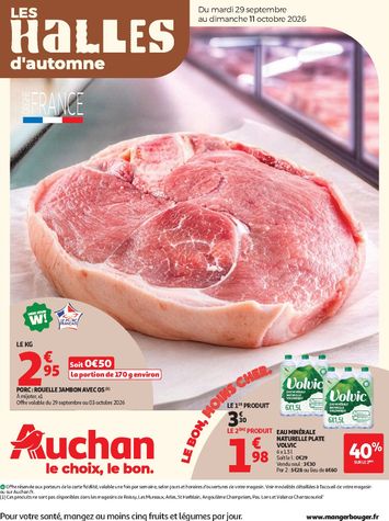 Folder Auchan - Auchan van 29/09 tot 11/10 - side 1