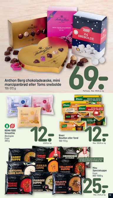 Brochurer Rema 1000 - Rema 1000 gyldig fra 25.10. til 31.10. - side 13
