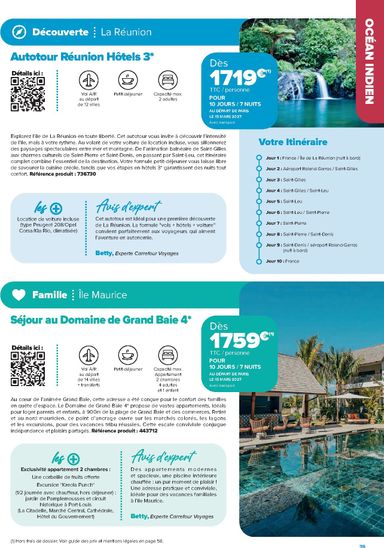 Catalogue Carrefour - Carrefour - Séjours & Circuits valable dès le 14/08 au 31/03 - page 39