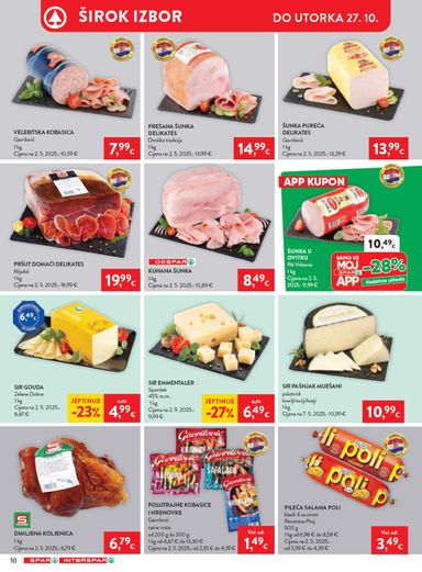 Katalog SPAR - SPAR vrijedi od 21.10. do 27.10. - stranica 14