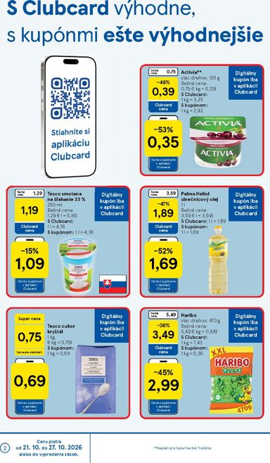 Leták Tesco - Tesco od 21.10. do 27.10. - strana 2