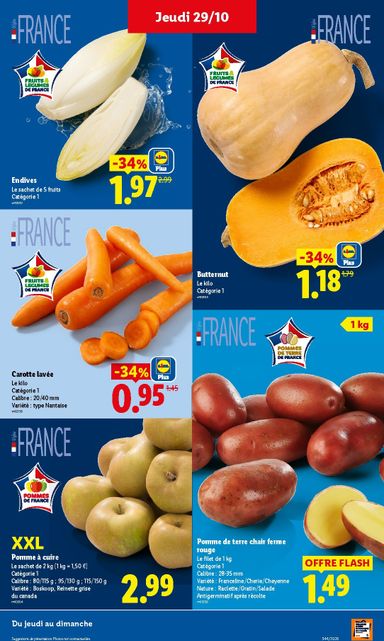 Catalogue Lidl - Lidl valable dès le 29/10 au 04/11 - page 3