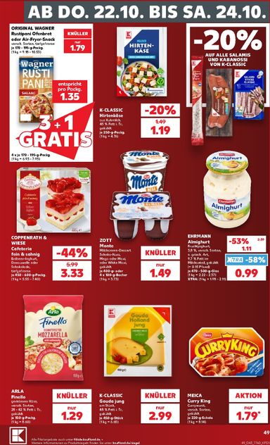Prospekt Kaufland - Kaufland gültig ab 19.10. bis 24.10. - seite 49