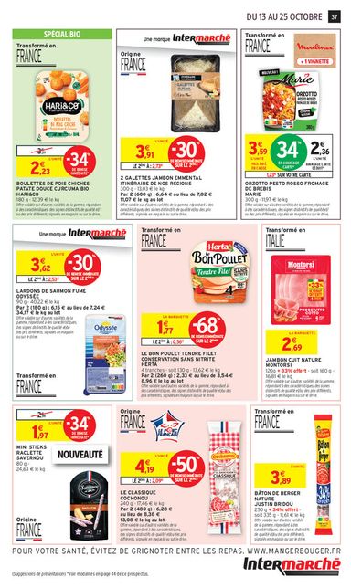Catalogue Intermarché - Intermarché valable dès le 13/10 au 25/10 - page 29