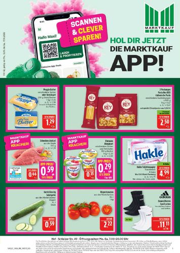 Prospekt Marktkauf - Marktkauf gültig ab 12.10. bis 17.10. - seite 1