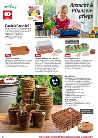 Prospekt toom - Toom - Gartenpflege & Teich gültig ab 01.03. bis 31.12. - seite 64