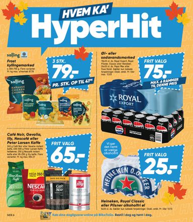 Brochurer Bilka - Bilka gyldig fra 23.10. til 29.10. - side 6