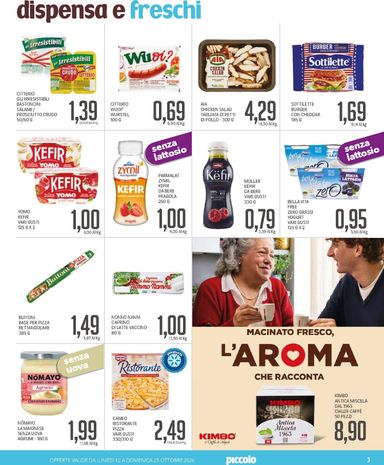 Volantino Piccolo - Piccolo - Offerte speciali valido dal 12/10 al 25/10 - pagina 3