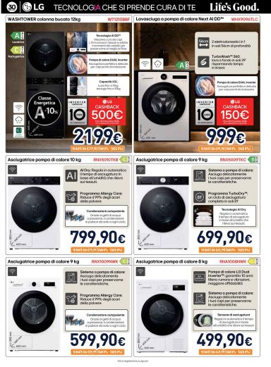 Volantino Unieuro - Unieuro - Speciale Asciugatura valido dal 16/10 al 01/11 - pagina 13