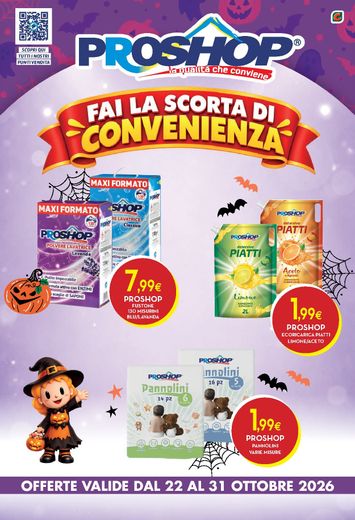 Volantino Proshop - Proshop valido dal 22/10 al 31/10 - pagina 1