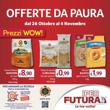 Volantino Iper Futura - Iper Futura valido dal 26/10 al 04/11 - pagina 1