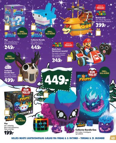 Brochurer Bilka - Bilka - Billies bedste legetøjskatalog gyldig fra 09.10. til 31.12. - side 43