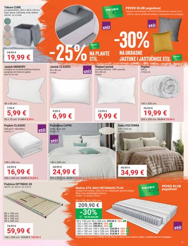 Katalog Pevex - Pevex vrijedi od 22.10. do 17.11. - stranica 31