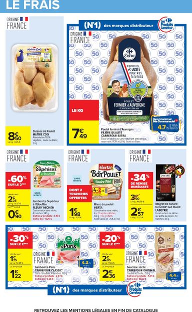 Catalogue Carrefour - Carrefour valable dès le 06/10 au 19/10 - page 38