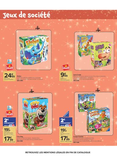 Catalogue Carrefour Market - Carrefour Market - Prêt à jouer avec nous? valable dès le 16/10 au 24/12 - page 32