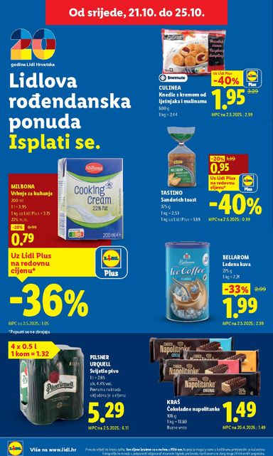Katalog Lidl - Lidl vrijedi od 19.10. do 25.10. - stranica 64