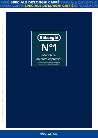 Volantino Euronics - Euronics - De Longhi Caffè valido dal 25/10 al 31/12 - pagina 12